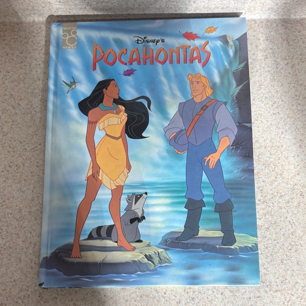 Disney Pocahontas Hardcover Book